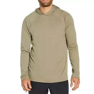 GAP Fit Men's Long Sleeve Tan Active Hoodie Size Medium
